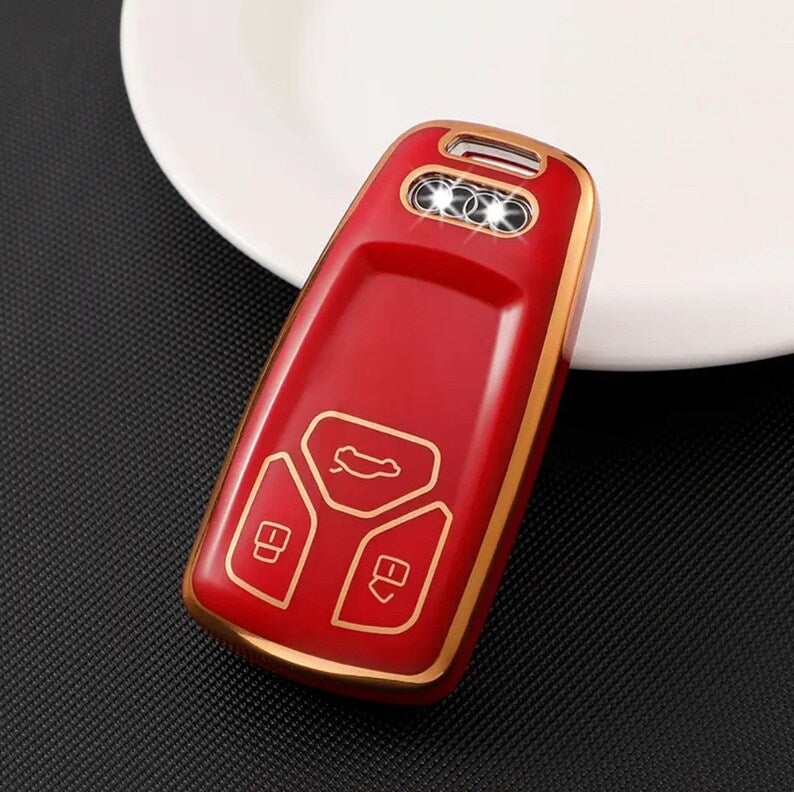 Audi Soft Touch TPU Protective Key Fob