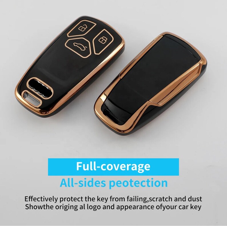 Audi Soft Touch TPU Protective Key Fob