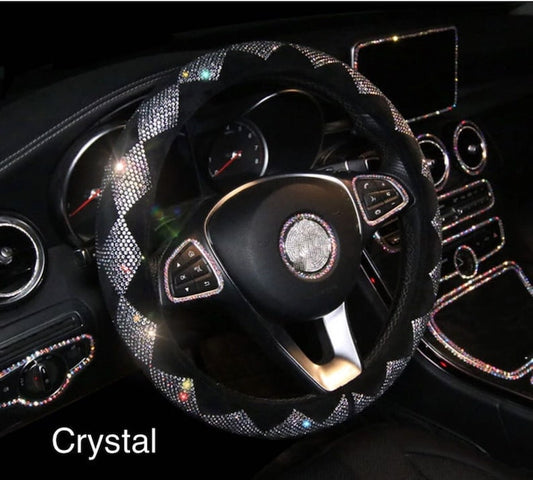  Luxury Velvet Steering Wheel Cover